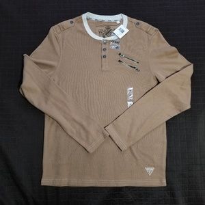 Guess henley shirt